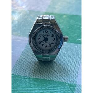 Bozhi Silver Tone Ring Watch 19mm